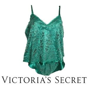 Vintage VICTORIA’S SECRET | NWOT Two Piece Pajama Sleepwear Lingerie Gold Label